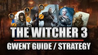 THE WITCHER 3 Gameplay Gwent  Gwint Guide Strategy ★ Deutsch  Highscore Heroes [upl. by Oicinoid]