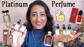 5 New Perfume Dupes from PLATINUM PERFUMES  My Haul amp Review dupehouse perfumehaul perfumes [upl. by Gianina]