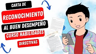 CURSO DE HABILIDADES DIRECTIVAS Y CARTA DE RECONOCIMIENTO AL BUEN DESEMPEÑO 2024 [upl. by Emmy]