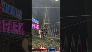 Camera vs Hot dog at T mobile Park [upl. by Selinski]