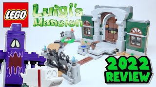 LEGO Luigi’s Mansion Entryway amp Bogmire Boss Fight 71399  2022 Set Review [upl. by Atnauqal]