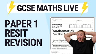 ⚡️ GCSE MATHS REVISION ⚡️ [upl. by Cull53]