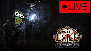 POE 324 Necropolis Lauch IDK what to do Bleed Bow COC ELP [upl. by Enyr]