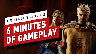 6 Minutes of Crusader Kings 3 Gameplay [upl. by Lzeil]