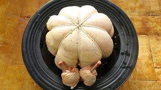 How To Debone A Whole ChickenA Stuffed Chicken Cushion SRP [upl. by Htebasil]