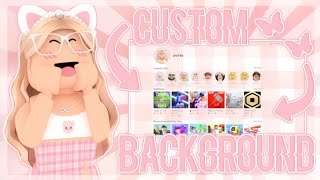 How to CHANGE YOUR ROBLOX BACKGROUND THEME FOR FREE [upl. by Kaylyn77]