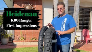 NEW Heidenau K60 Ranger Detailed Breakdown  Karoo 4  Motoz Rallz  AX41 SidebySide Comparison [upl. by Larkins]