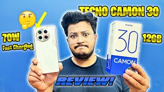 Tecno Camon 30 Unboxing  Honest Review  OIS Ka Sach [upl. by Attelahs]