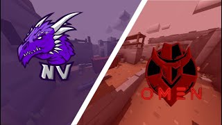 nV Vs Omen  Krunker Scrim [upl. by Uttica853]