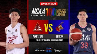 Perpetual vs Letran Men’s Basketball  NCAA Season 100  Replay [upl. by Derayne57]