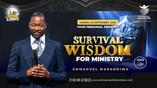 Emmanuel Makandiwa  Survival Wisdom For Ministry  22 September 2024 [upl. by Jabin]