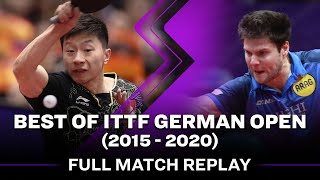 FULL MATCH  MA Long CHN vs OVTCHAROV Dimitrij GER  MS SF  2020 German Open [upl. by Akisey247]