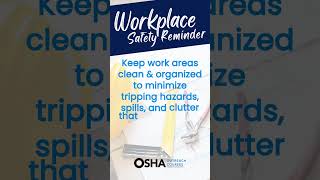 Workplace Safety Reminder  Construction Site  Housekeeping  OSHA workplacesafety construction [upl. by Beattie]