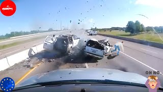 Terrifying Car Crashes Compilation 2024 🚗⚠️  Reckless Drivers amp Road Rage Caught on Camera [upl. by Onitnatsnoc584]