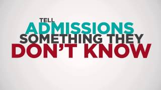 College Essay Tips  How to Tell a Unique Story to Admissions [upl. by Nudnarb]