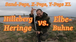 HillebergHeringe vs ElbeCamp  XPegs in der felsigen Praxis [upl. by Seebeck]