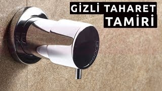 GİZLİ TAHARET MUSLUĞU MONTAJI TAMİRİ [upl. by Alberic]