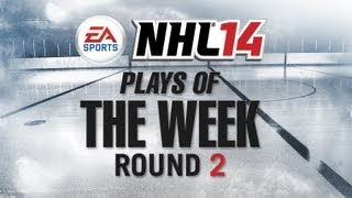 NHL 14  Plays of the Week  Round 2 [upl. by Tome125]