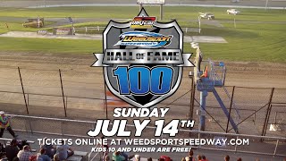 Weedsport Speedway  Hall of Fame 100  July 14 2024 [upl. by Yruam]