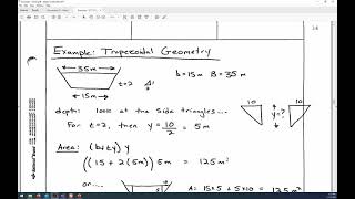 Normal depth Mannings Equation and Trapezoidal Channels  CE 331 12 Mar 2021 Class 21 [upl. by Chaker]