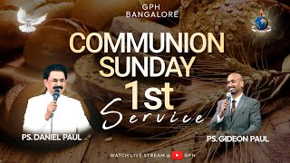 Communion Sunday 1st Service 06102024 Ps Daniel Paul [upl. by New71]