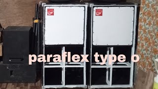 paraflex type o loaded live d18 1kw [upl. by Rudiger286]