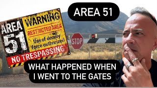 A Real Alien at Area 51 What Happened Down the Extra Terrestrial Highway and the Gates of Area 51 [upl. by Frazier]