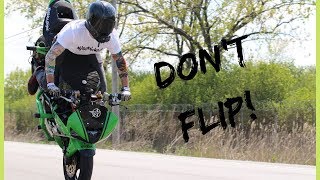 The Road to 500ft   Stoppie Training Episode 1 Stunt Vlog [upl. by Sussi960]