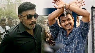 थलपति विजय को अरेस्ट करने के लिए सत्यराज अपने टीम के साथ आया  Mersal Hindi Dubbed Scene [upl. by Icat]