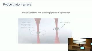 Rhine Samajdar “Analog Quantum Simulation of Nonequilibrium Coarsening Dynamics” [upl. by Yaffit487]