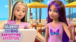 Skipper meets Joy 💜  Barbie Skipper and the Big Babysitting Adventure  Clip [upl. by Nyladnohr]