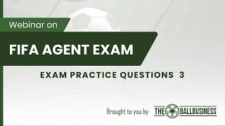 FIFA Agent 2024 Practice Questions 3 [upl. by Waltner]