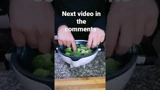 how to Clean and prepare broccoli [upl. by Burg684]