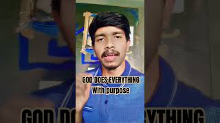 God everything with purpose shortvideo motivation reels [upl. by Lecia643]