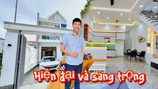 Nhà Đẹp Bình Dương Mẫu Nhà Phố Hiện Đại vạn Người Mê Phong Cách [upl. by Eagle]