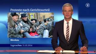 tagesschau 2000 Uhr 21022014 [upl. by Dannon595]