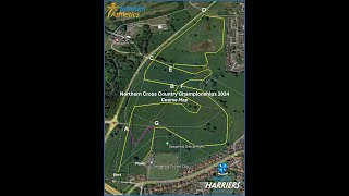 A recce of the 2024 Northern Cross Country Championships course in Sedgefield [upl. by Ploss498]