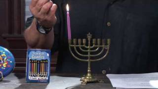 Jewish Traditions  How to Light the Menorah [upl. by Wareing]