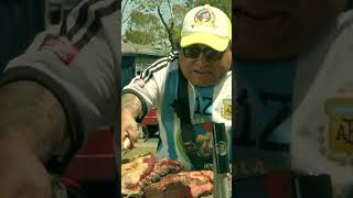 Maxi el asador bostero en Lanús shorts asado parrilla [upl. by Zennie521]