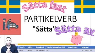 Partikelverb  quotSättaquot [upl. by Steve787]