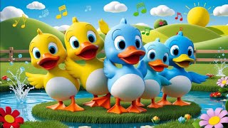 Five Little Ducks 🦆 Nursery Rhymes  Baby Song  Ripa Kids Show CoComelon ChuChuTV cocomelon [upl. by Anthony]