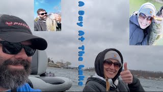 Just a normal day at Lake of the Ozarks fishing bass bassfishing fitness couple comedy bfl [upl. by Liliane13]