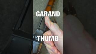 Don’t get ‘Garand Thumb’ 😨 garandthumb [upl. by Danny]