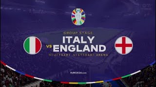 PS4 EA FC 24 Euro 2024 Mode Italy Vs England [upl. by Eitac]