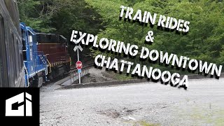 Train Rides And Exploring Downtown Chattanooga  Chattanooga RV Adventures Vlog [upl. by Alaik]