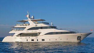 MY NAMASTE  3688m121 Benetti Classic Series Yacht for sale global cruising pedigree  Tour [upl. by Ennaharas211]