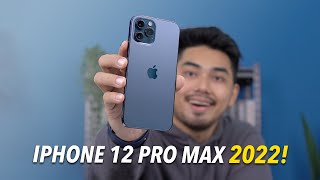 iPhone 12 Pro Max Pada Tahun 2022 – Alternatif iPhone 14 🤔 [upl. by Roz263]