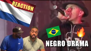 🇧🇷 Negro Drama  Racionais MCs  muito respeito mensagem poderosa  🇳🇱 Reaction [upl. by Jud276]