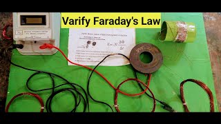 verification of faradays law [upl. by Varin]