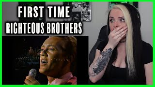 FIRST TIME listening to RIGHTEOUS BROTHERS  quotUnchained Melodyquot REACTION [upl. by Lonna]